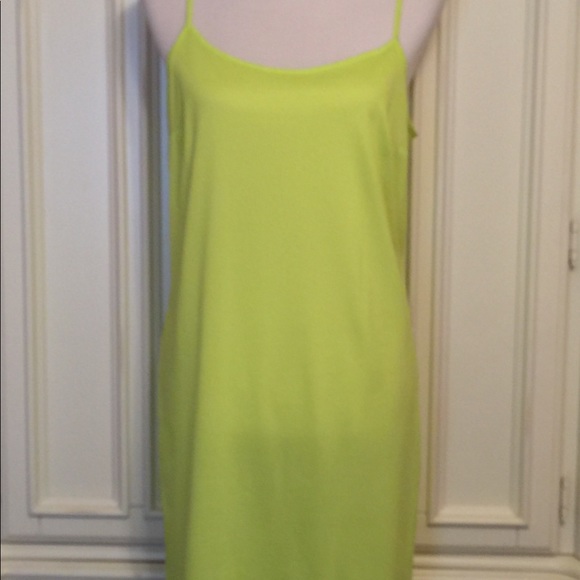 Sleeveless Dress w/Matching Slip NWOT - Picture 3 of 8